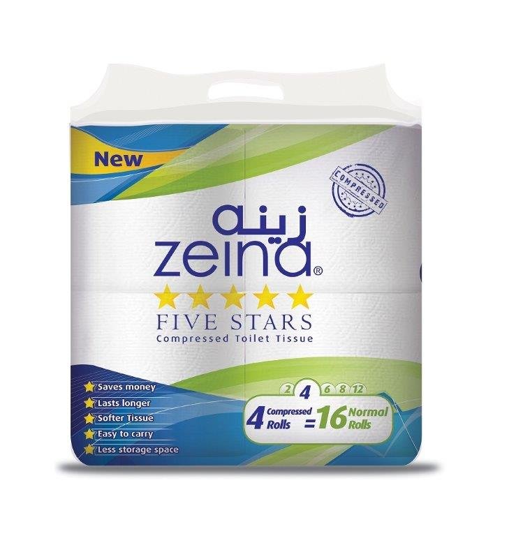 ZEINA COMPRESSED TOILET ROLLS